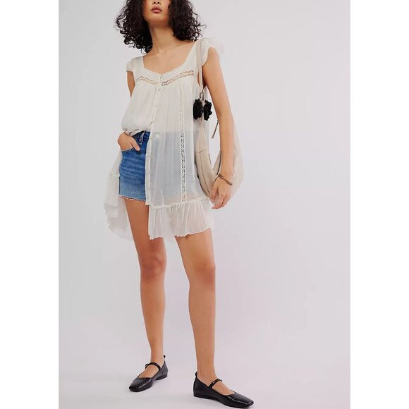 FREE PEOPLE Olivia Dress / Ivory - Picture 4 of 9